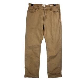 Flint And Tinder 365 Pants Mens 31x30 Khaki Classic Fit Stretch Chinos Huckberry